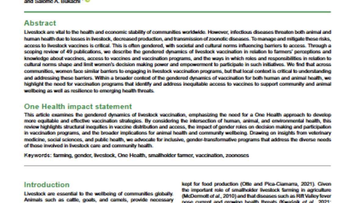 Animal Health