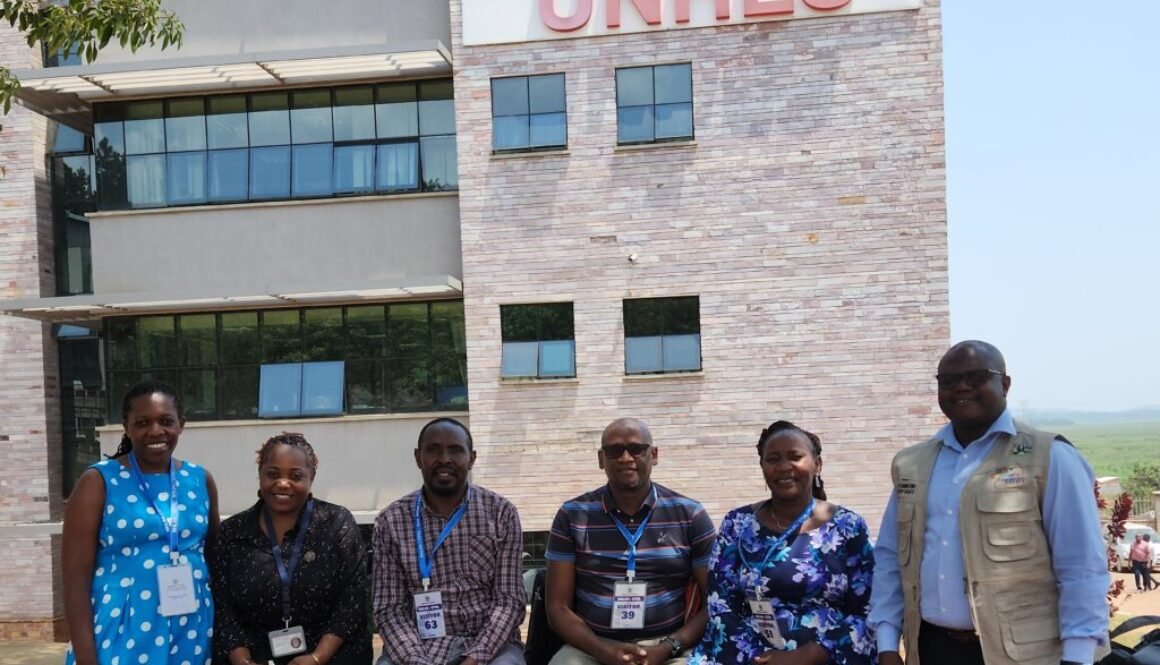 Team of researchers in Uganda