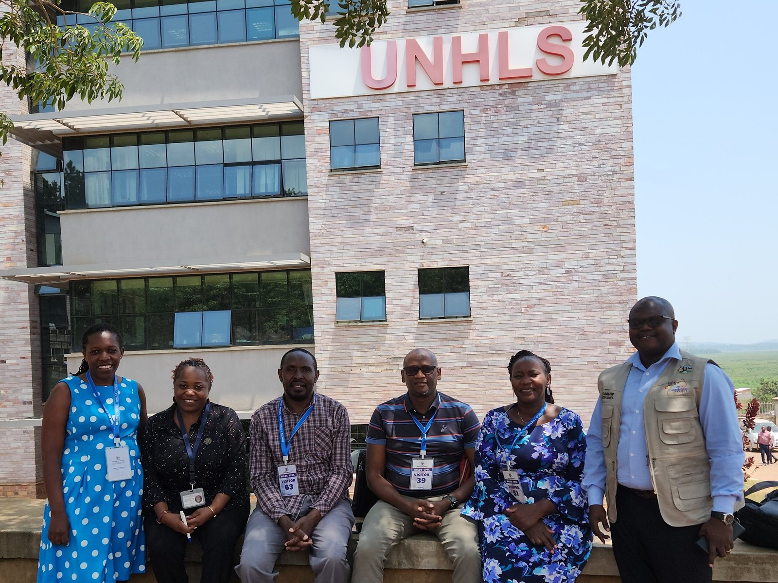 Team of researchers in Uganda